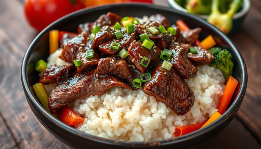 Mongolian Beef with Shaved Steak