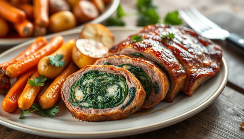 baked stuffed flank steak