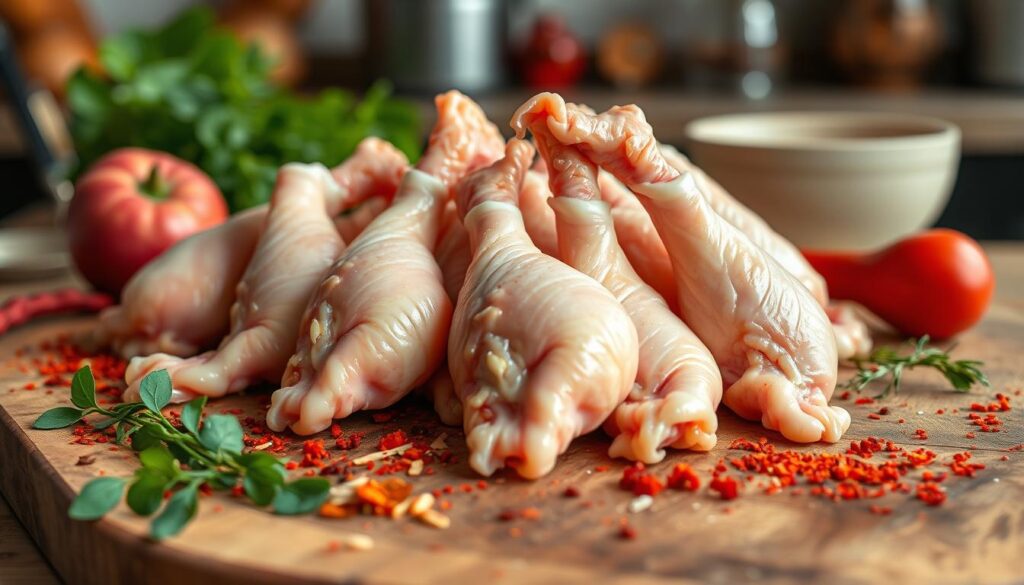 chicken feet