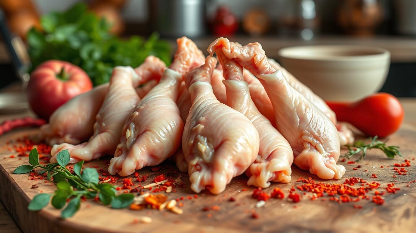 chicken feet