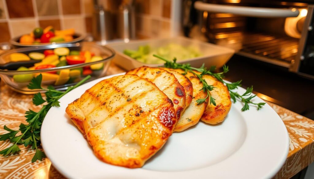 reheating baked thin chicken