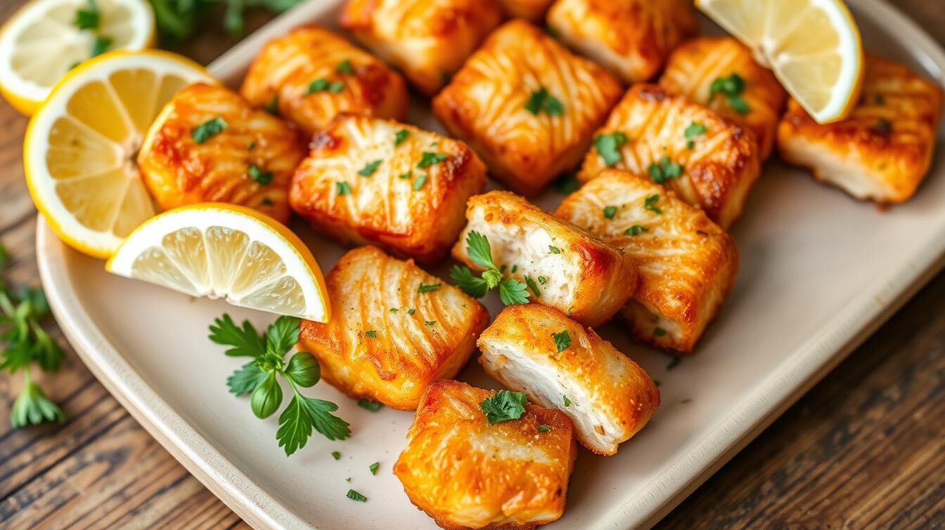 salmon bites