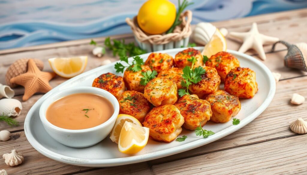 seafood lover's salmon bites