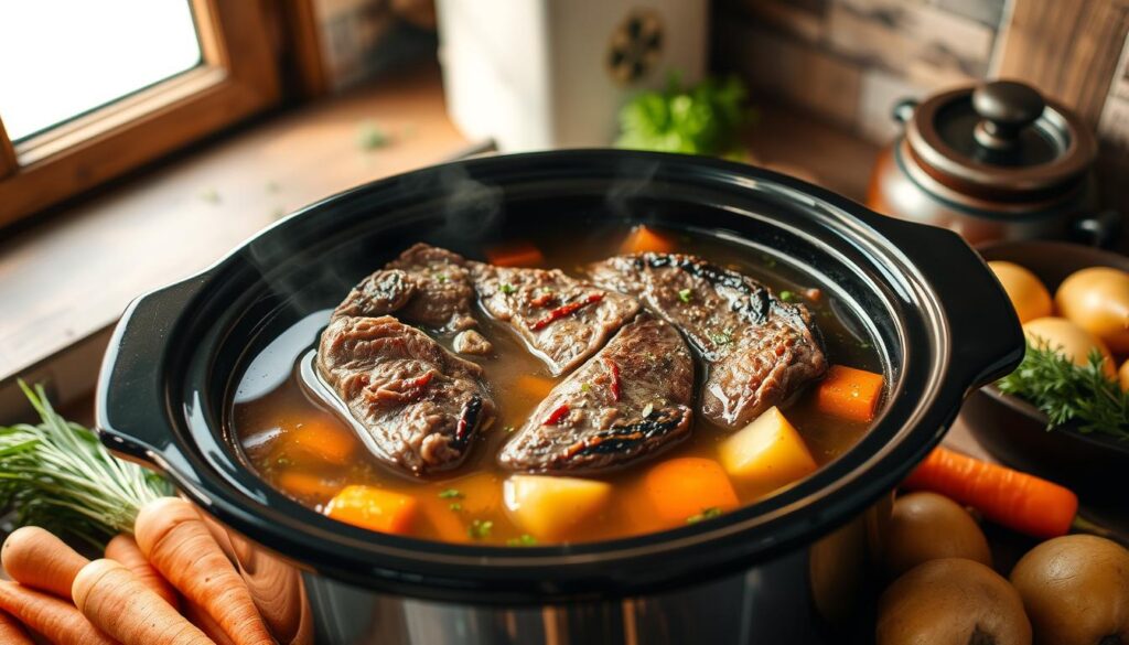 slow cooking round steak